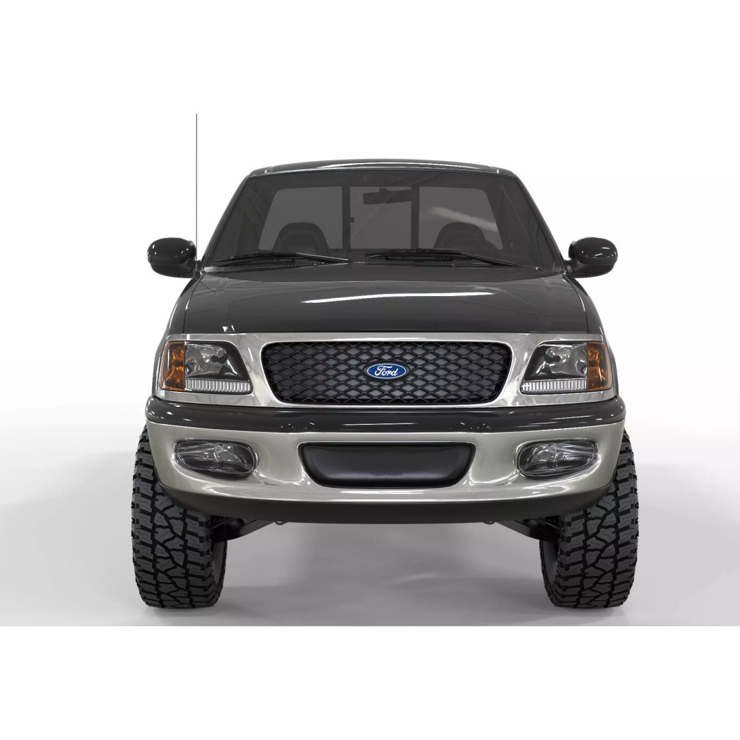 F-150 3D Model – High Poly Truck with Textures, FBX & Blender Formats - View 5