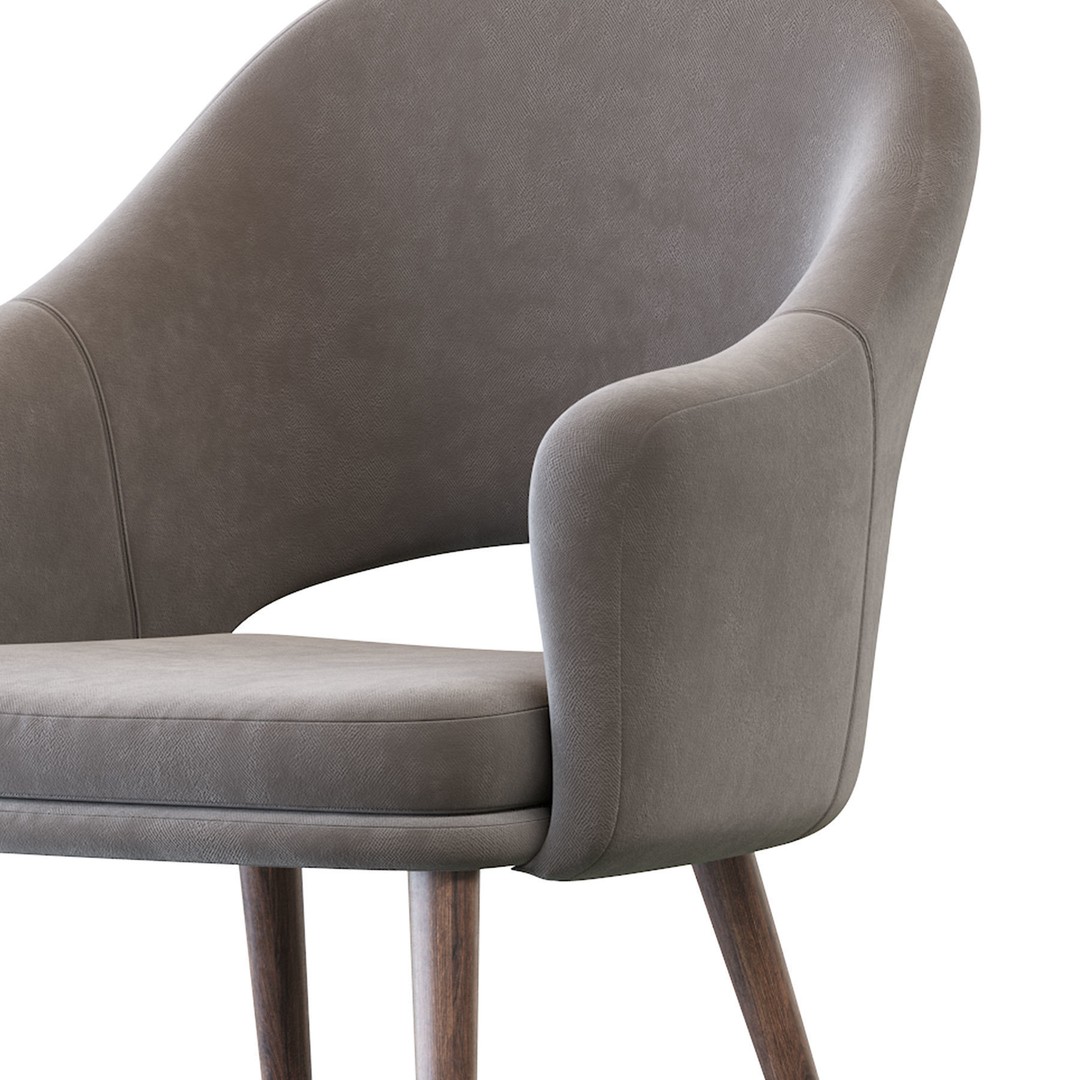 Magrib Chair 3D Model – Contemporary Design, PBR Textures, FBX - View 12