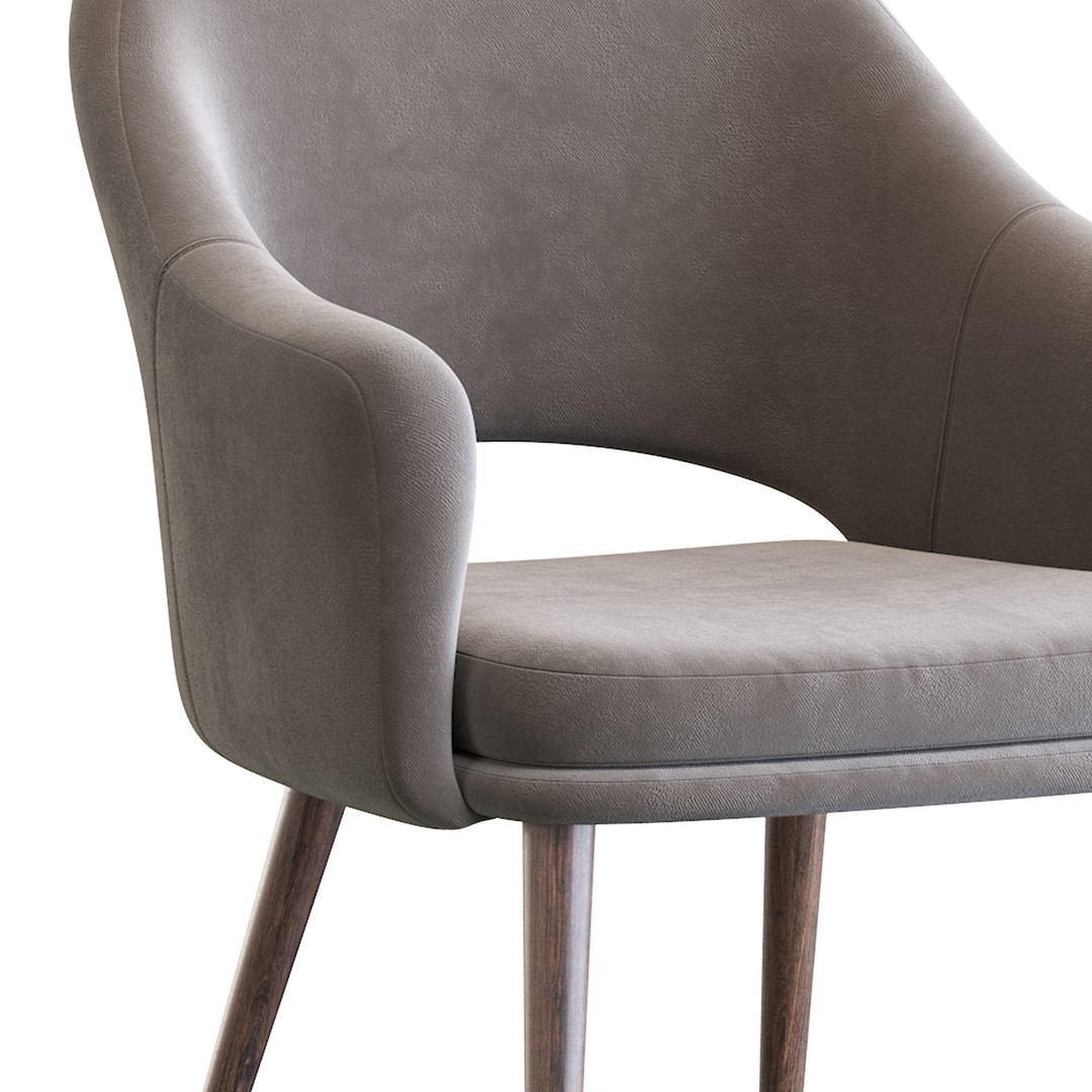 Magrib Chair 3D Model – Contemporary Design, PBR Textures, FBX - View 20