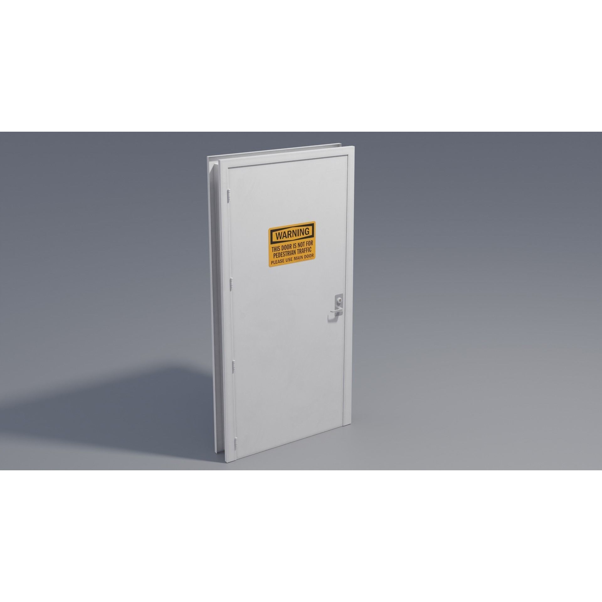 Industrial Doors - Low-Poly Game-Ready 3D Model - View 11