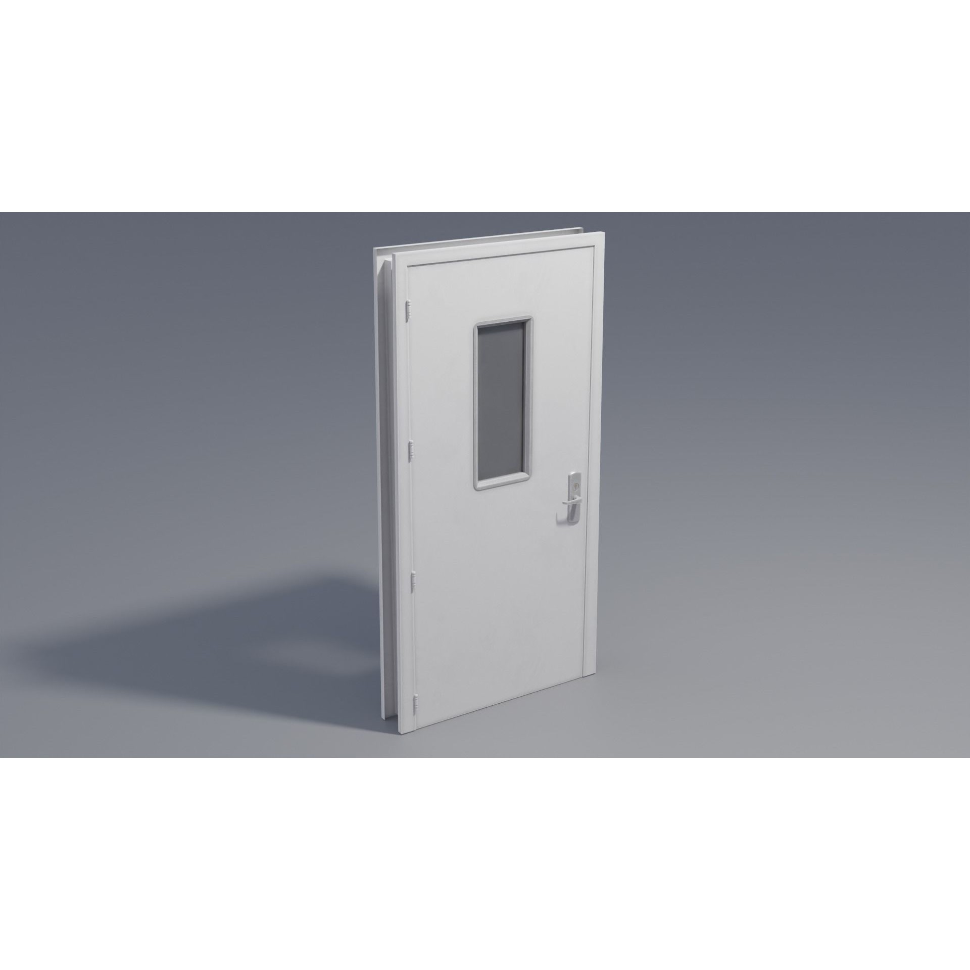 Industrial Doors - Low-Poly Game-Ready 3D Model - View 13