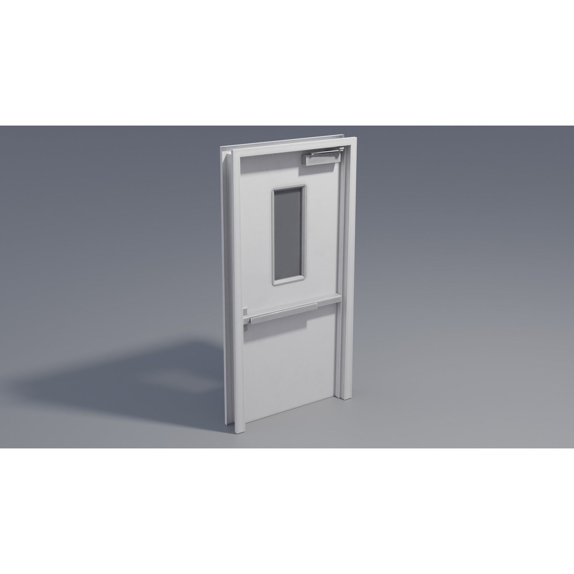 Industrial Doors - Low-Poly Game-Ready 3D Model - View 14