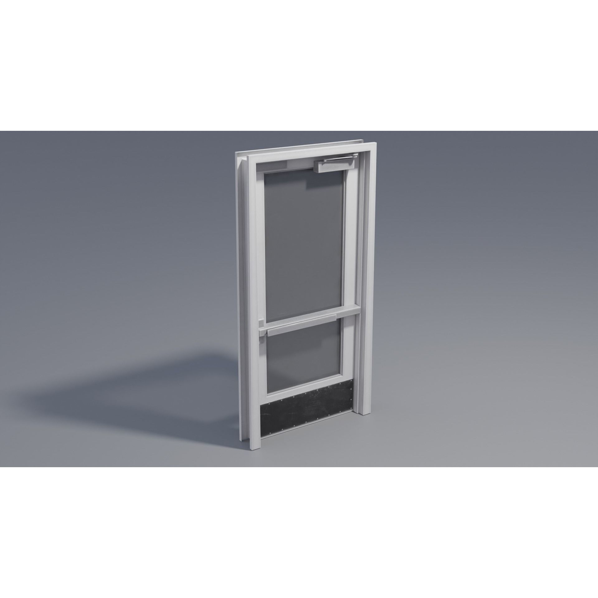 Industrial Doors - Low-Poly Game-Ready 3D Model - View 16