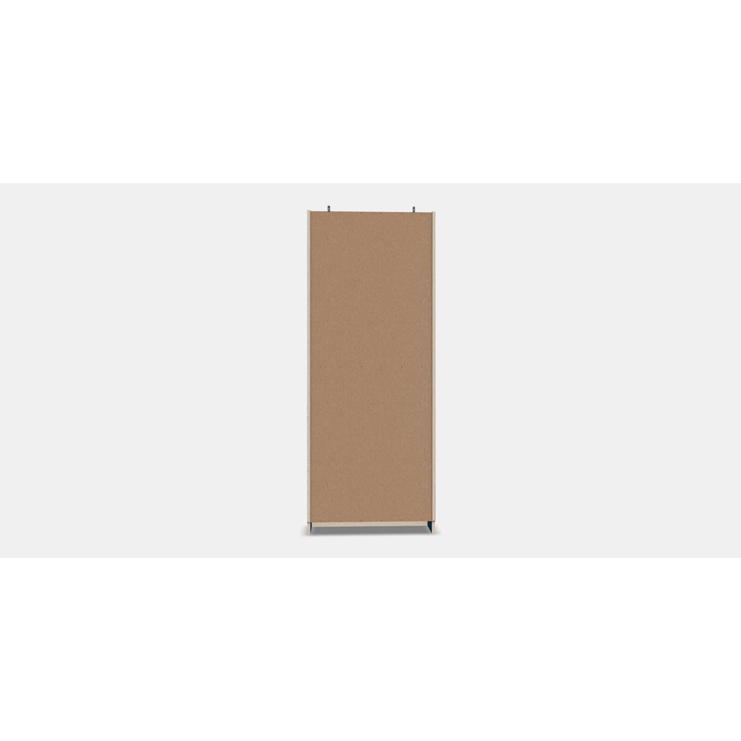 BILLY Bookshelf 3D Model – Modern Wooden Furniture, PBR Textures - View 15