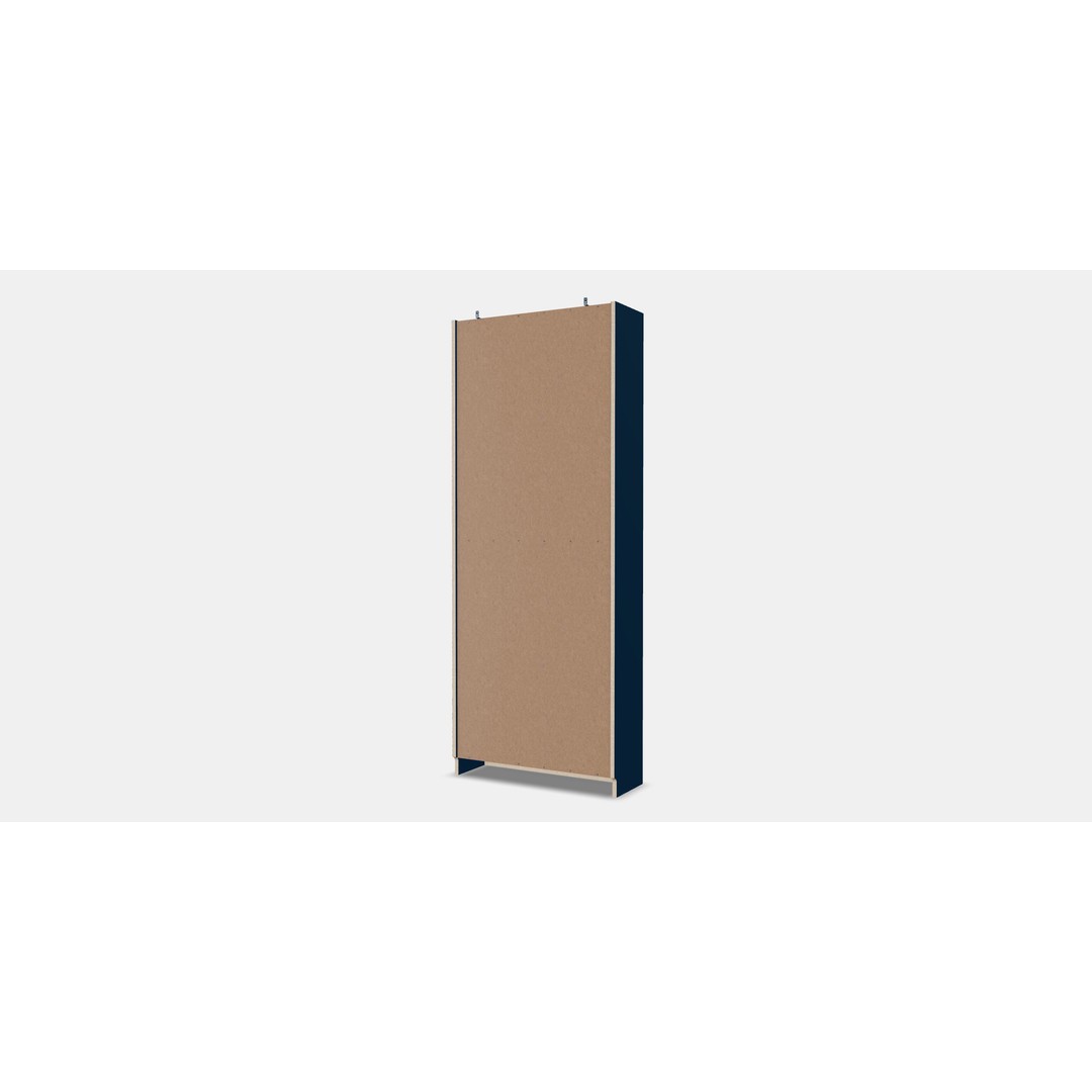 BILLY Bookshelf 3D Model – Modern Wooden Furniture, PBR Textures - View 9