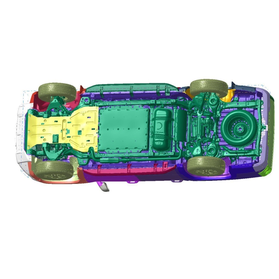 BYD Shark 2025 3D Model – High Detail Scanned Vehicle, STL Format - View 4
