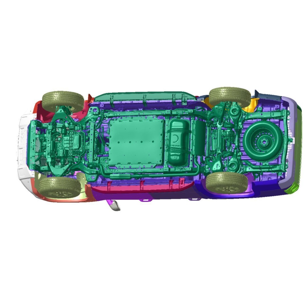 BYD Shark 2025 3D Model – High Detail Scanned Vehicle, STL Format - View 5