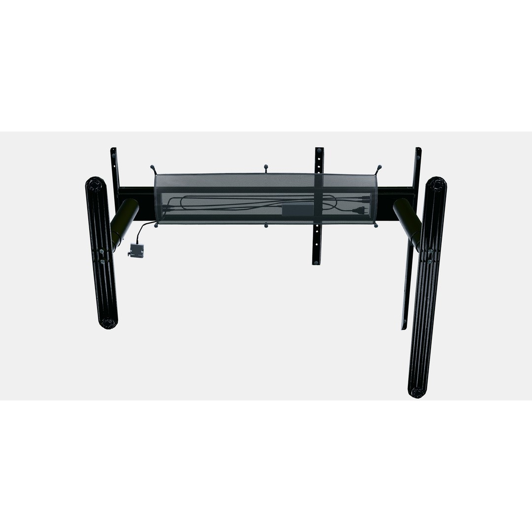 BEKANT Corner Desk 3D Model – Ergonomic Sit-Stand Design, FBX - View 13
