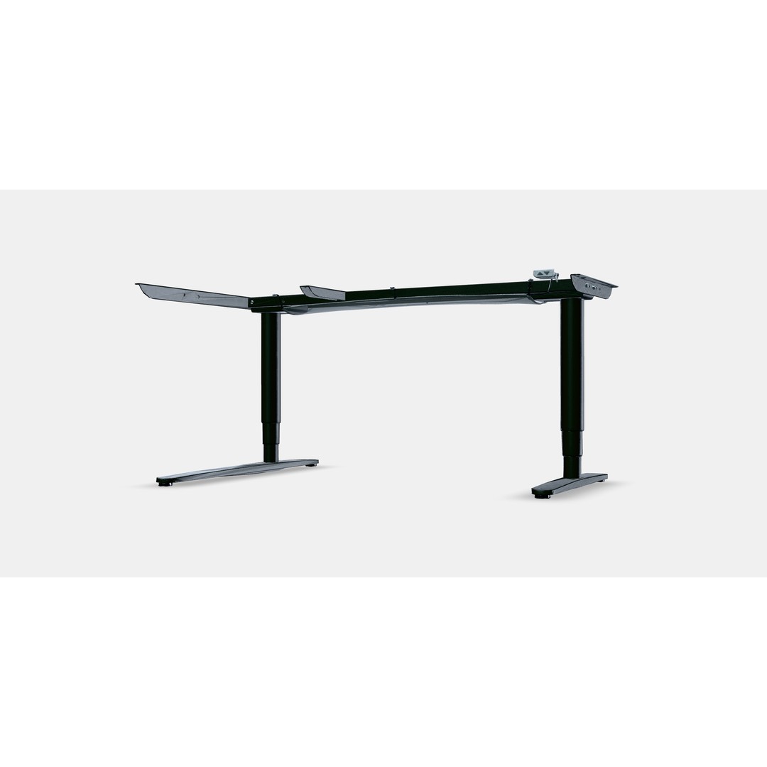 BEKANT Corner Desk 3D Model – Ergonomic Sit-Stand Design, FBX - View 14