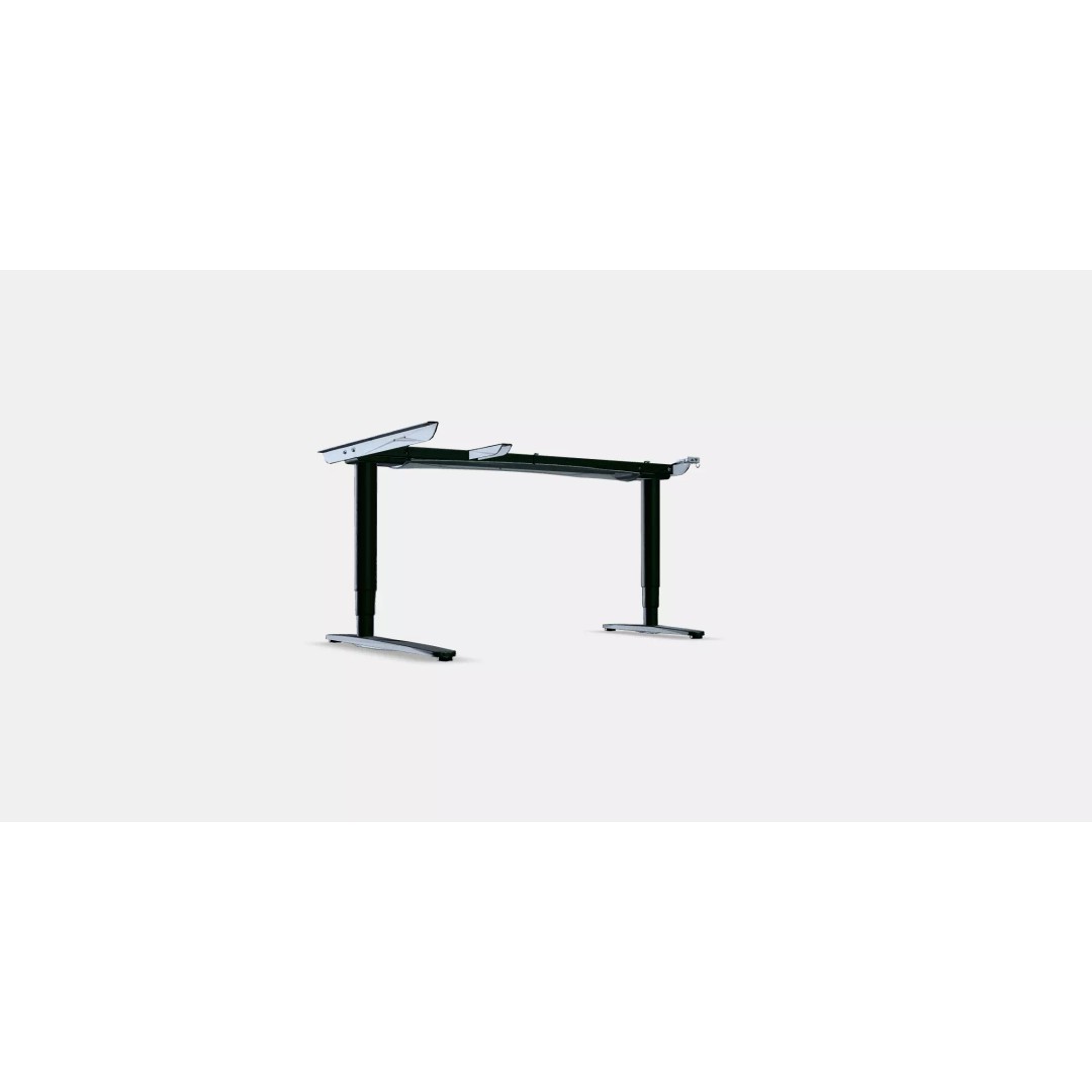 BEKANT Corner Desk 3D Model – Ergonomic Sit-Stand Design, FBX - View 2