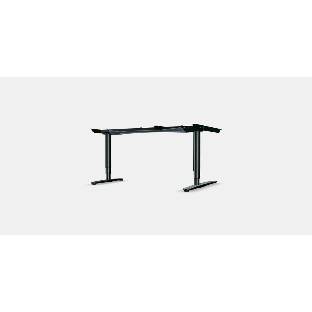 BEKANT Corner Desk 3D Model – Ergonomic Sit-Stand Design, FBX - View 5
