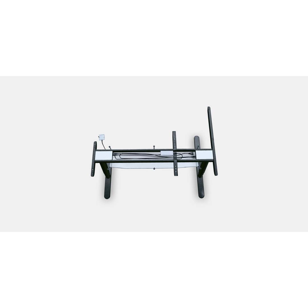 BEKANT Corner Desk 3D Model – Ergonomic Sit-Stand Design, FBX - View 6