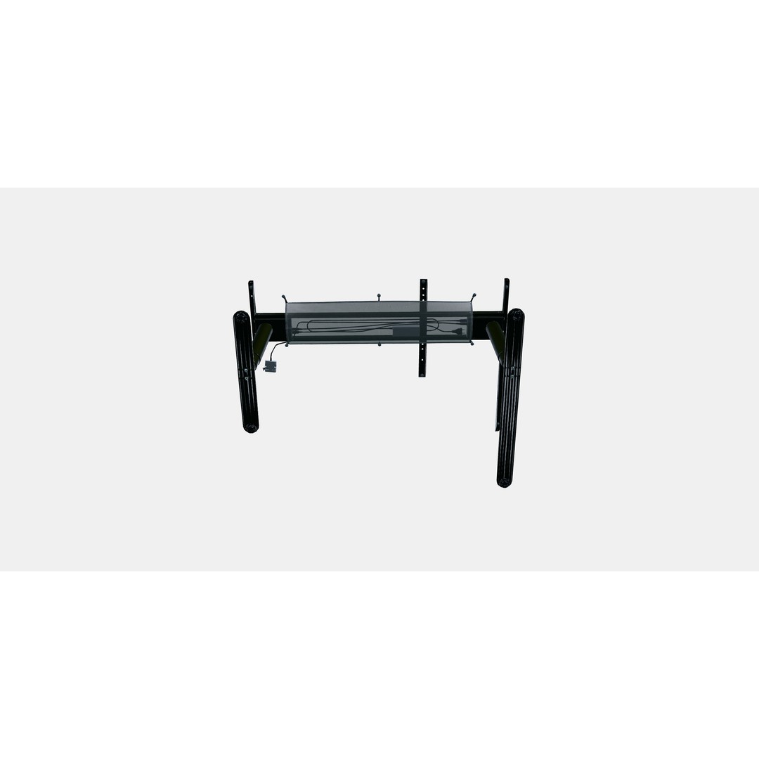 BEKANT Corner Desk 3D Model – Ergonomic Sit-Stand Design, FBX - View 8