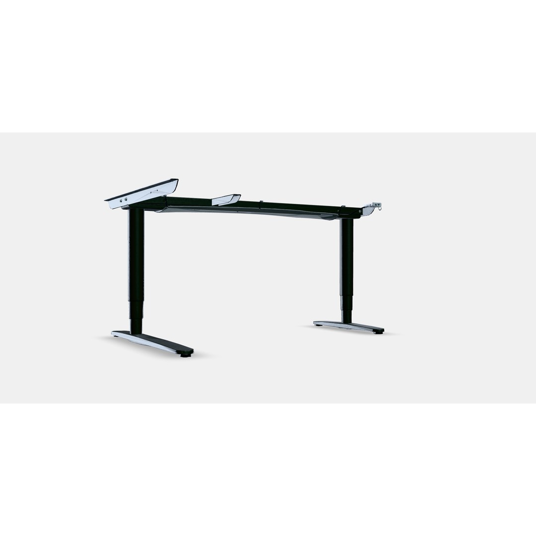 BEKANT Corner Desk 3D Model – Ergonomic Sit-Stand Design, FBX - View 9