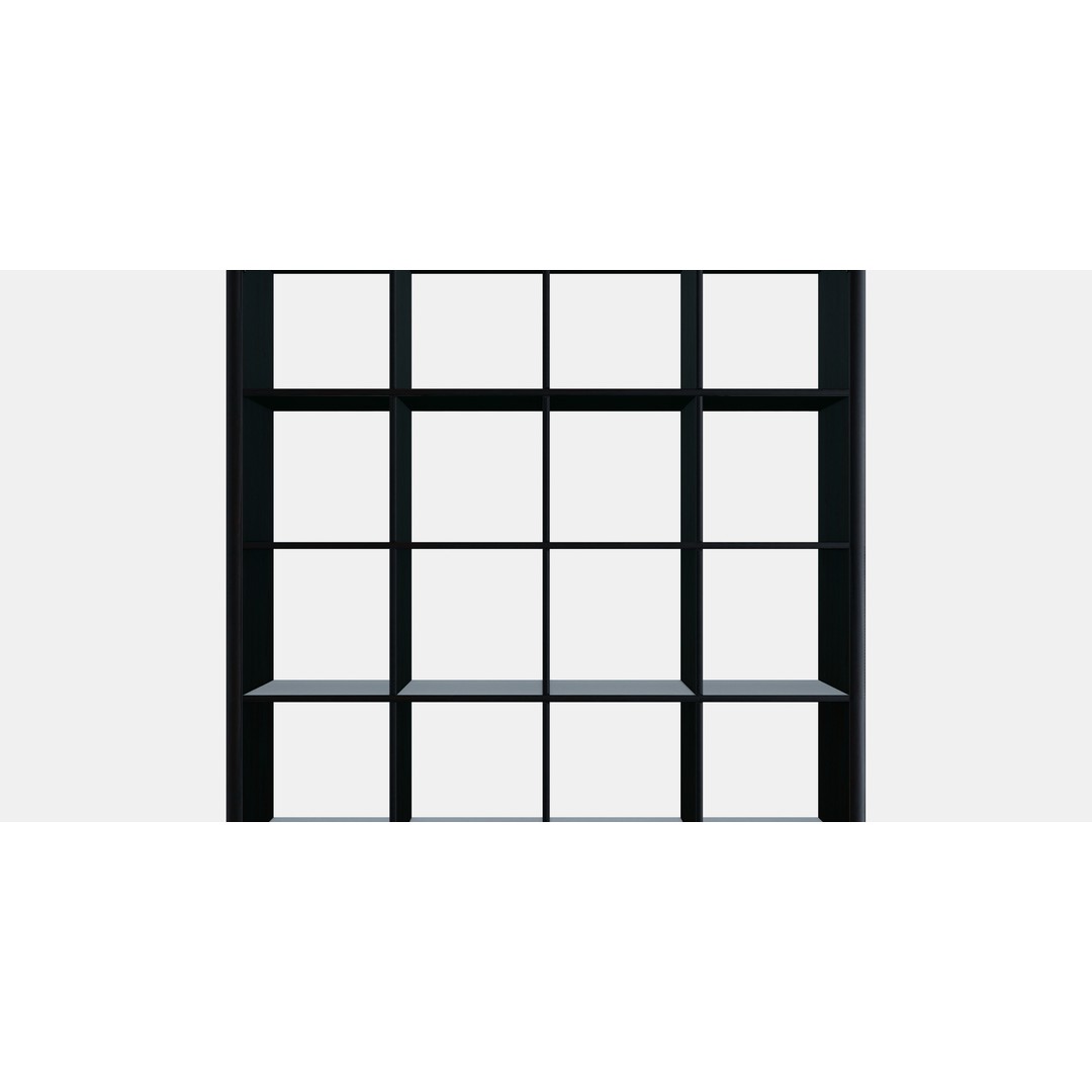 KALLAX Shelving Unit 19 3D Model – Modern Storage Organizer, FBX - View 16
