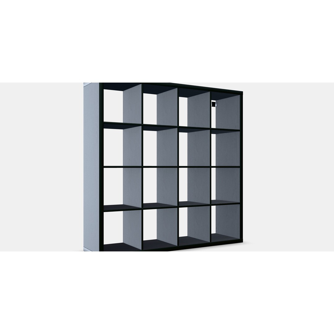 KALLAX Shelving Unit 19 3D Model – Modern Storage Organizer, FBX - View 9