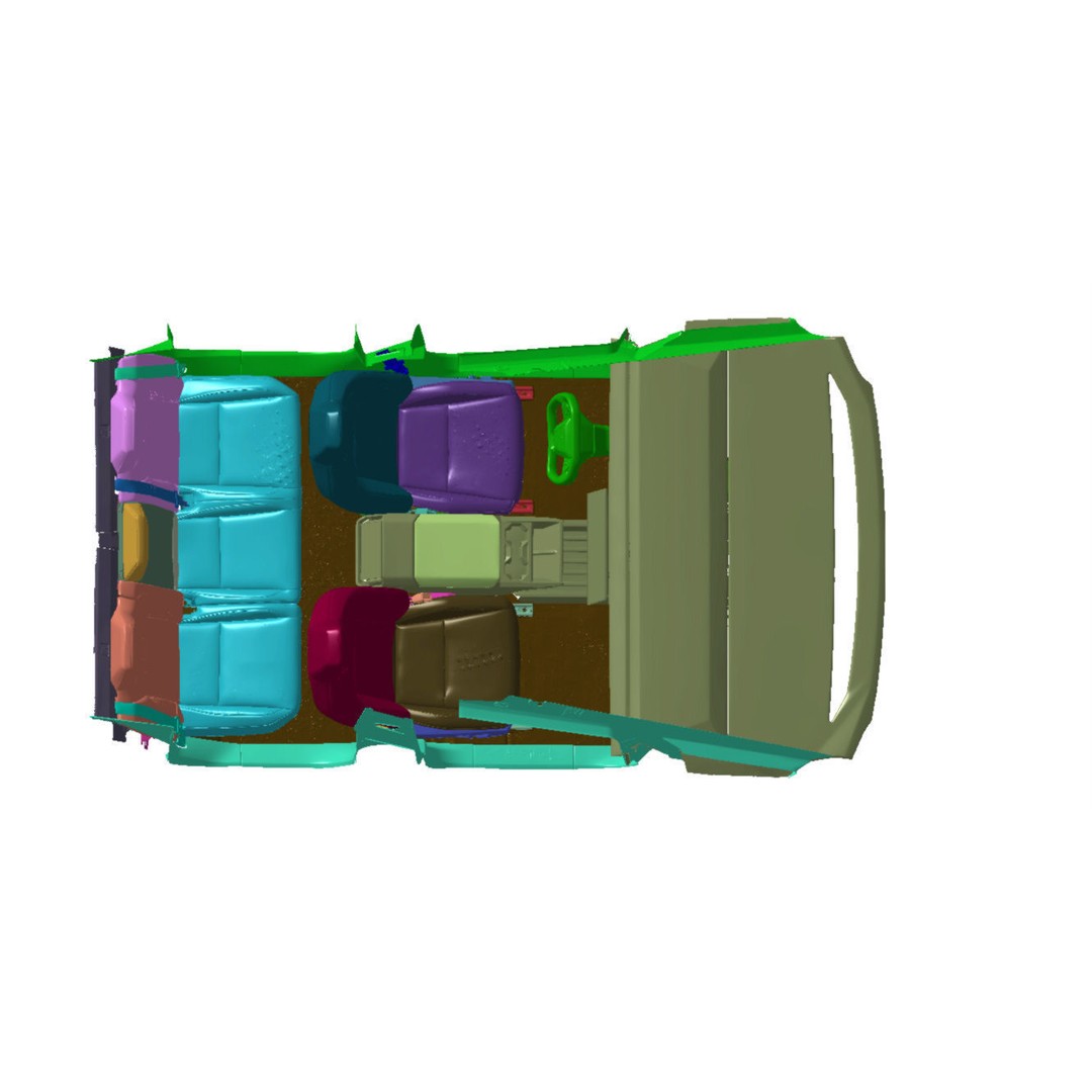 Tesla Cybertruck 3D Model – High Detail Scan Data, STL Format - View 14