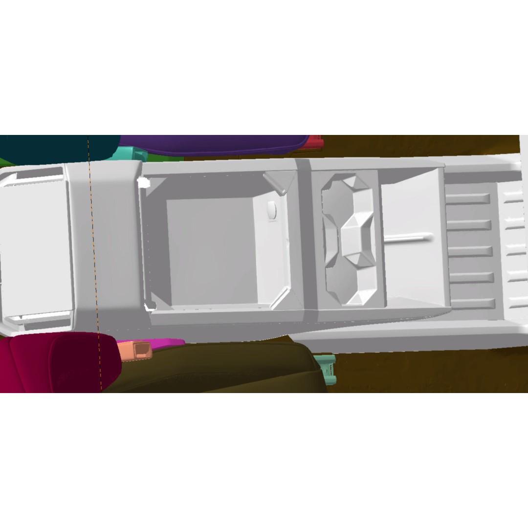 Tesla Cybertruck 3D Model – High Detail Scan Data, STL Format - View 15