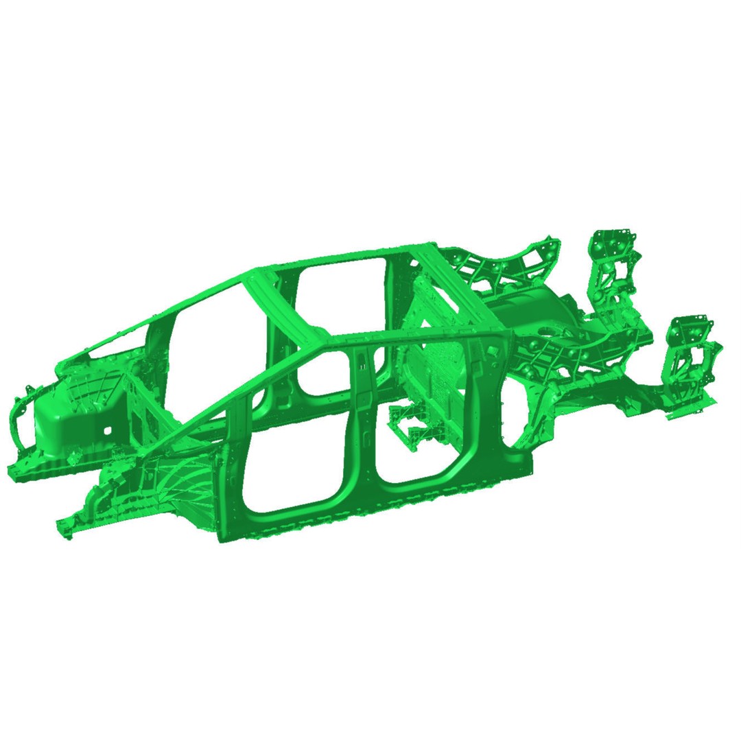 Tesla Cybertruck 3D Model – High Detail Scan Data, STL Format - View 7