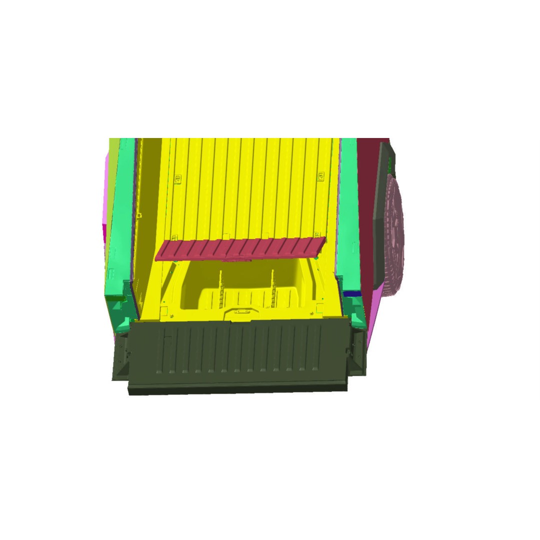 Tesla Cybertruck 3D Model – High Detail Scan Data, STL Format - View 8