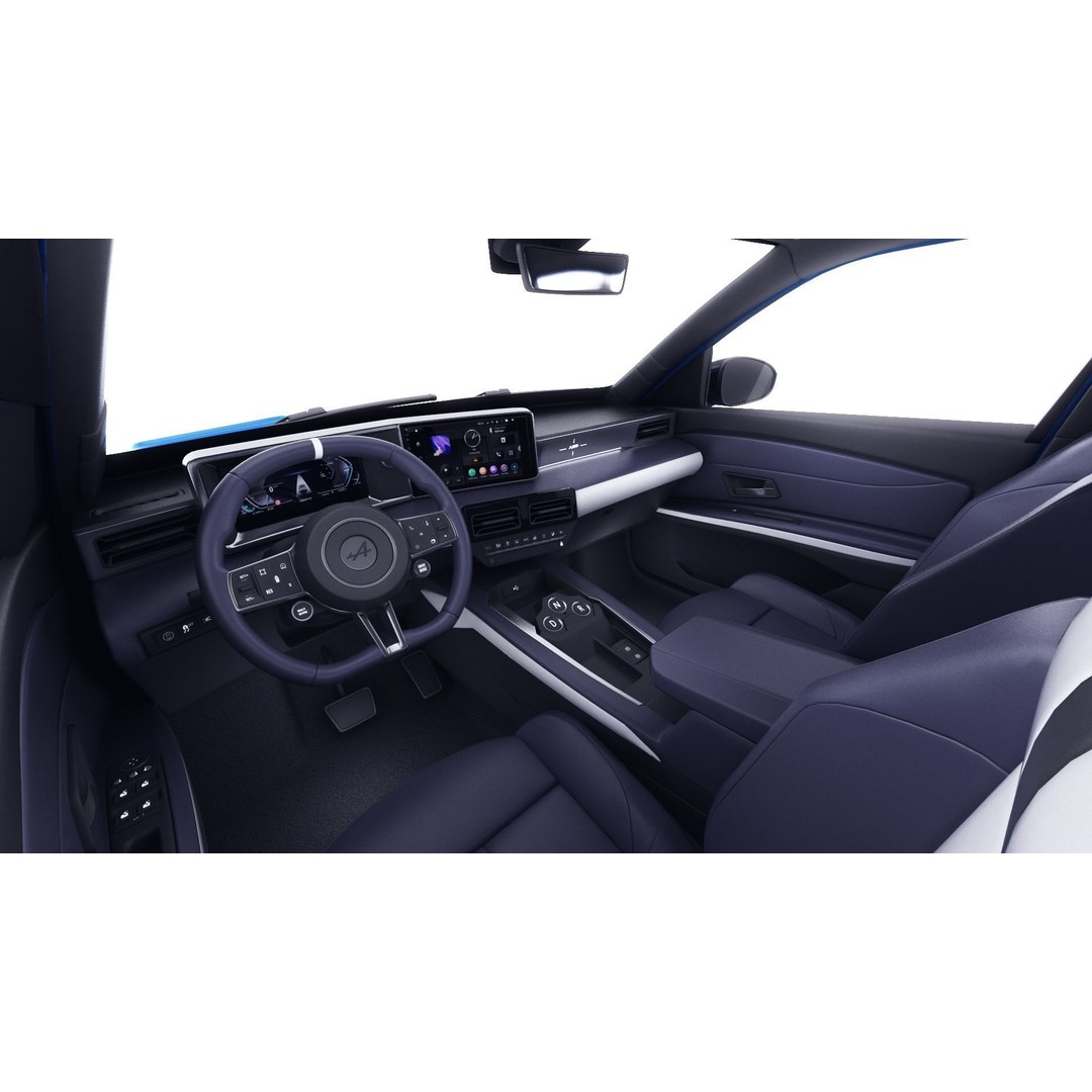 Alpine A290 GTS 2025 3D Model – High Poly Car Asset with Interior - View 15
