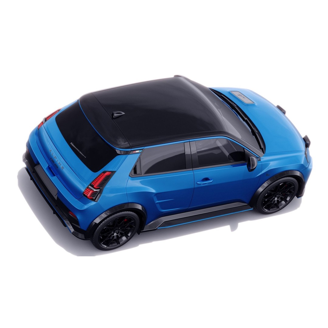 Alpine A290 GTS 2025 3D Model – High Poly Car Asset with Interior - View 8