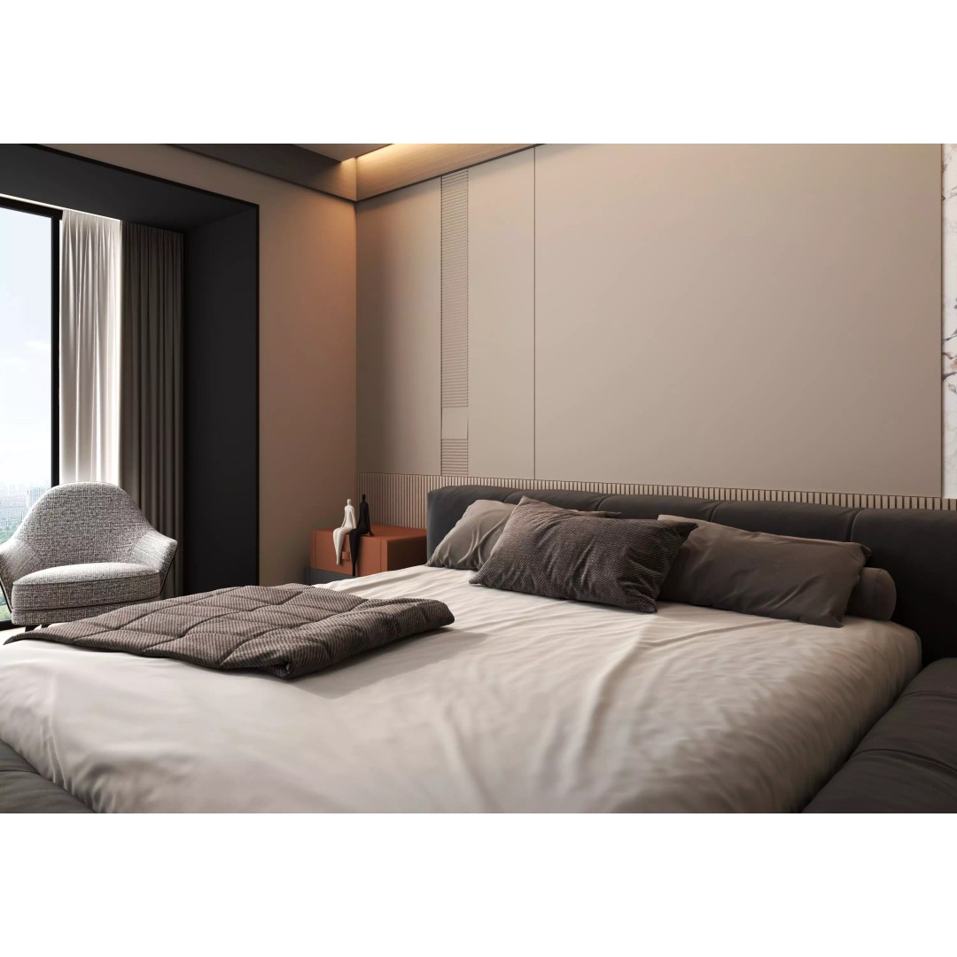 Luxury Bedroom Interior 3D Model – Contemporary Design, FBX & OBJ - View 11