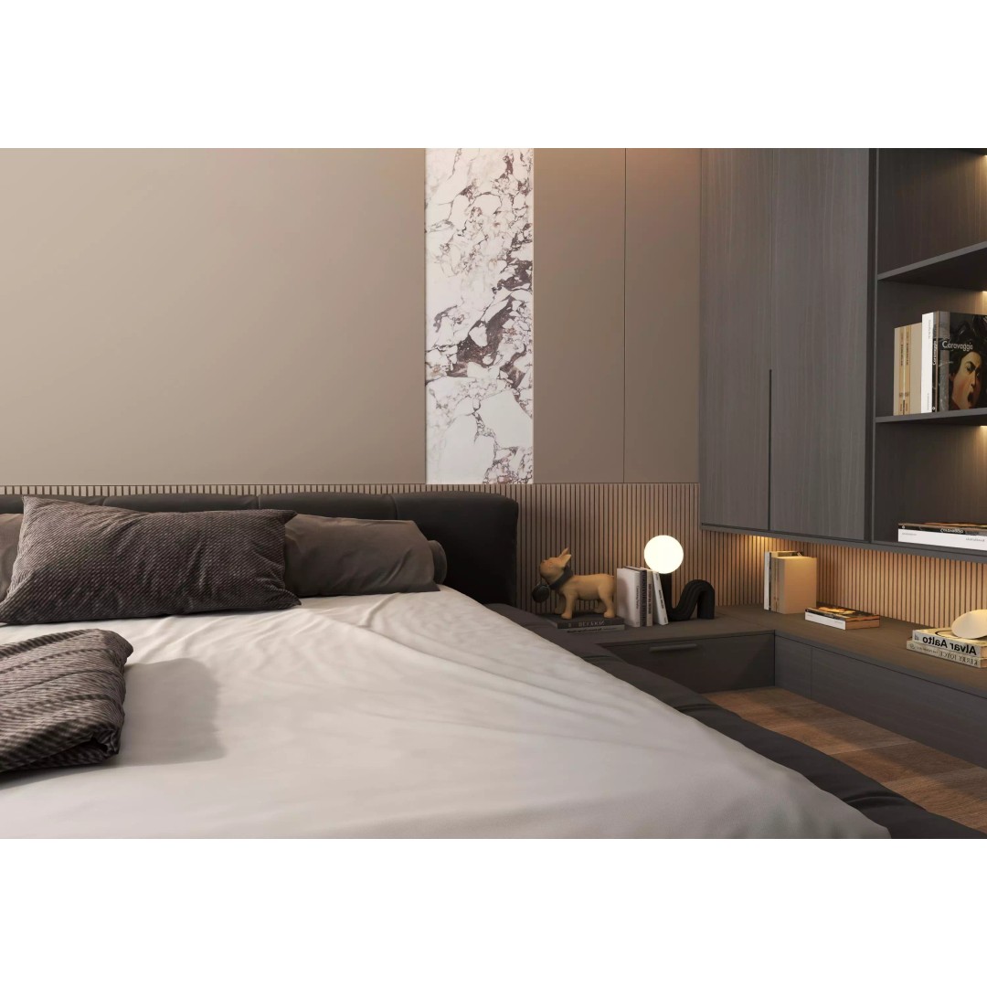 Luxury Bedroom Interior 3D Model – Contemporary Design, FBX & OBJ - View 4