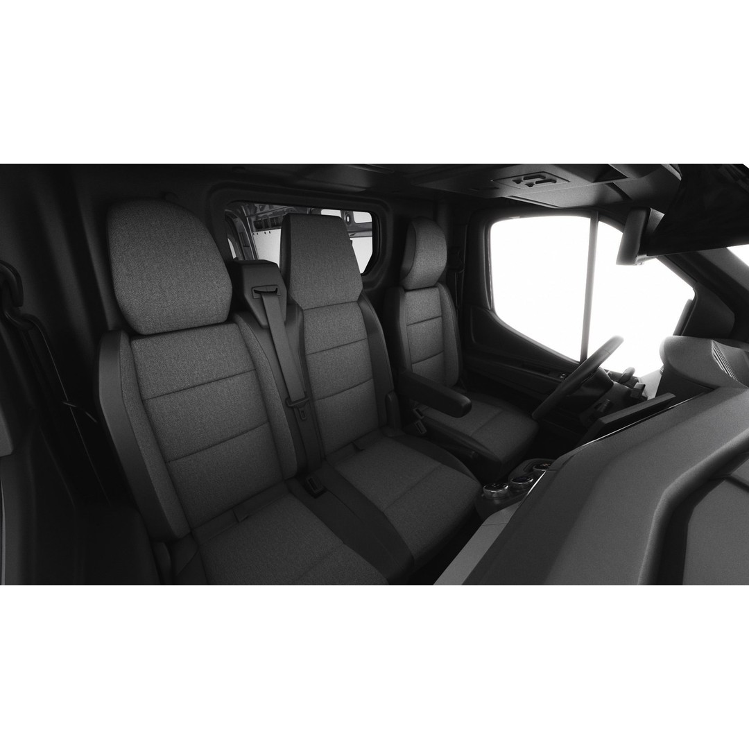 Renault Master Van L2H2 2024 3D Model – High Poly Detailed Cargo Van - View 19