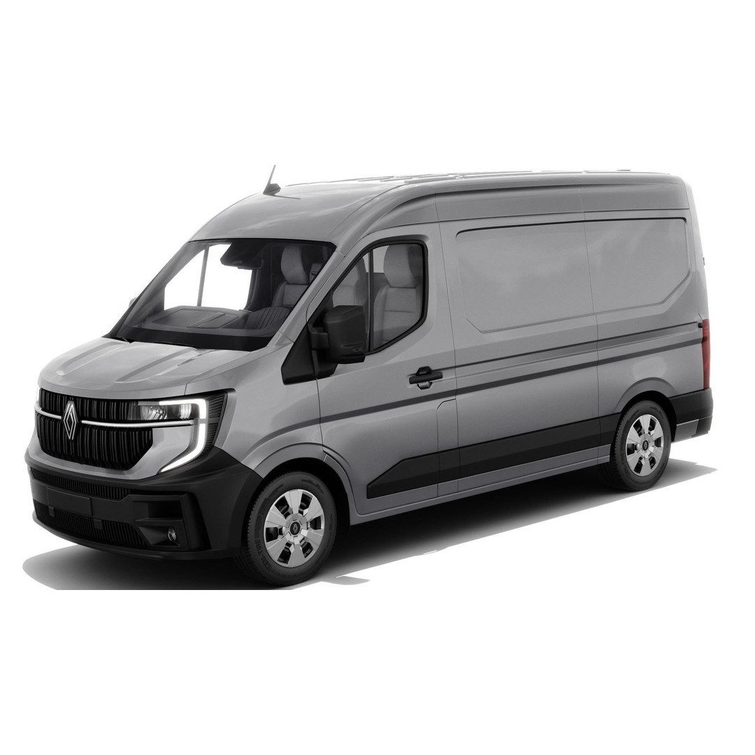 Renault Master Van L2H2 2024 3D Model – High Poly Detailed Cargo Van - View 3