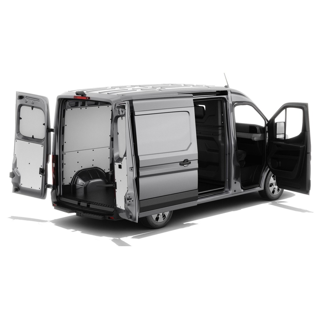 Renault Master Van L2H2 2024 3D Model – High Poly Detailed Cargo Van - View 4