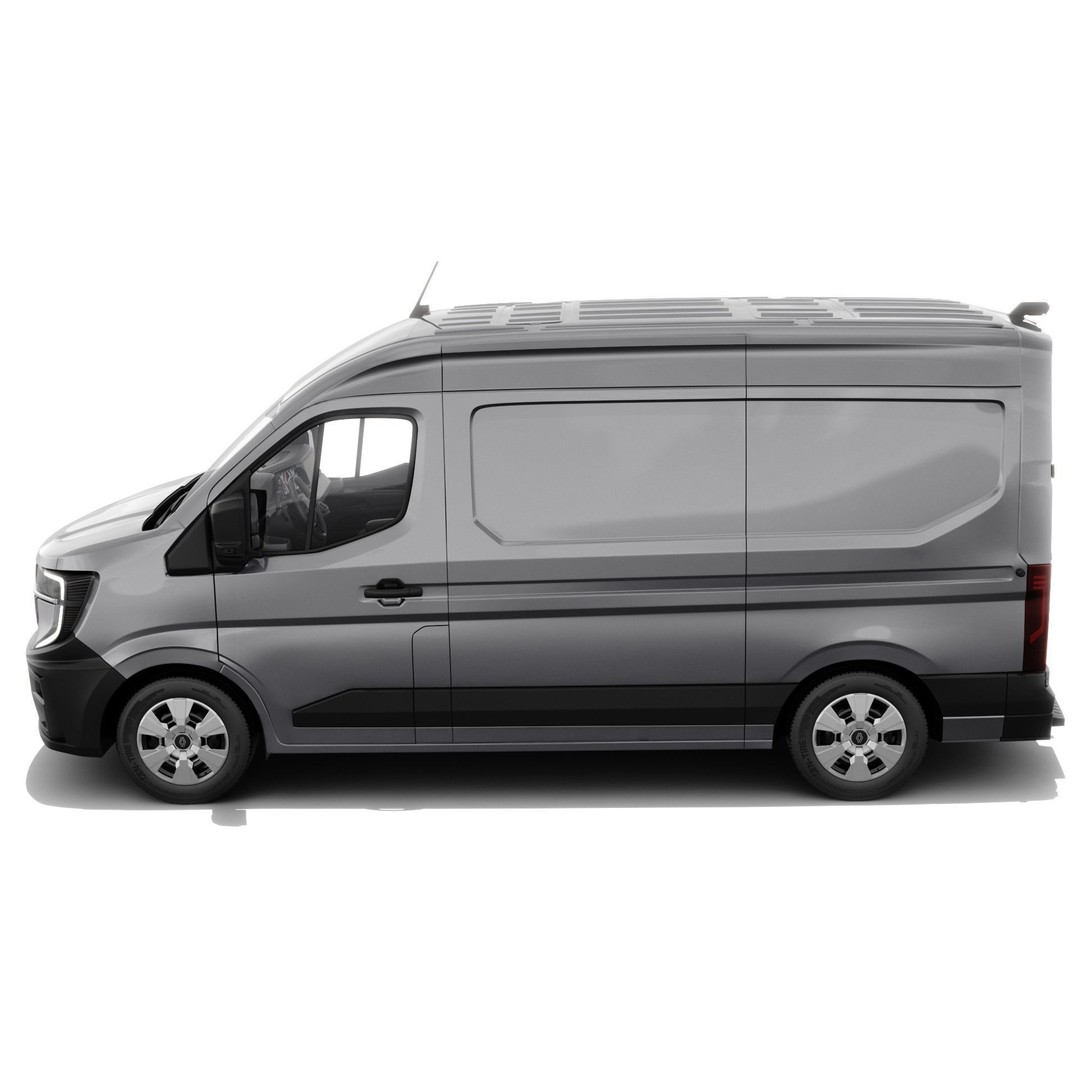 Renault Master Van L2H2 2024 3D Model – High Poly Detailed Cargo Van - View 5