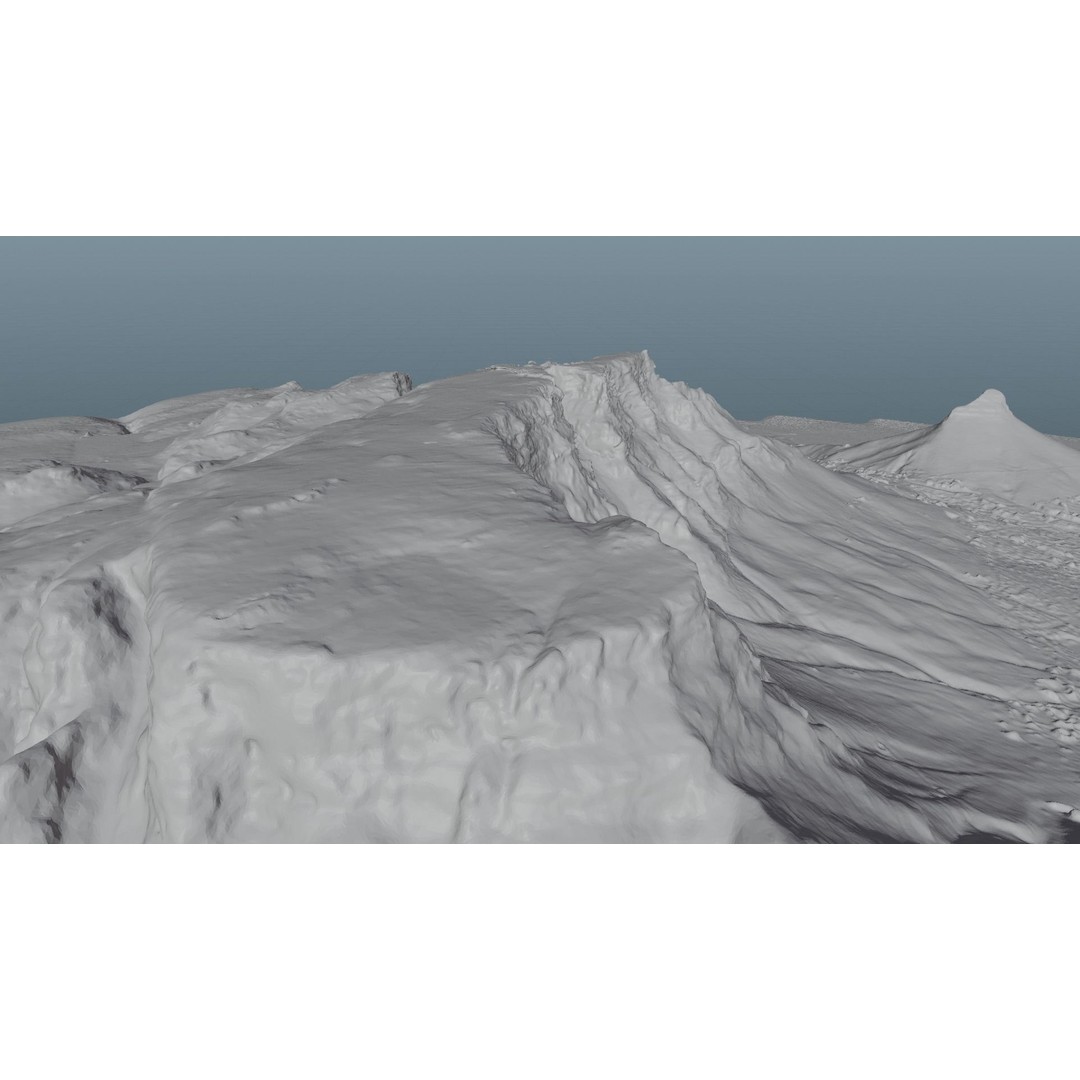 Cape Town Landscape 3D Model – Realistic Terrain, OBJ & Blender Formats - View 35