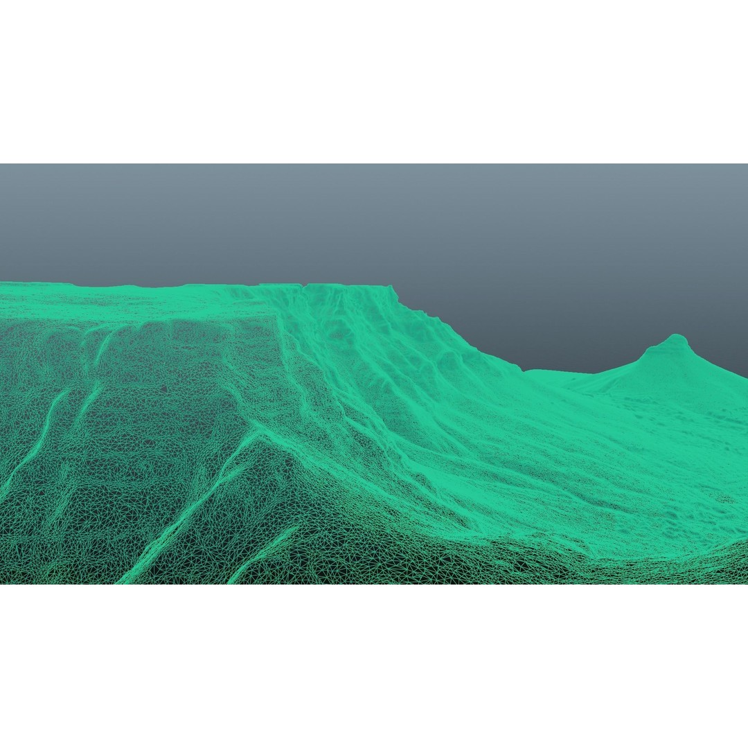 Cape Town Landscape 3D Model – Realistic Terrain, OBJ & Blender Formats - View 52