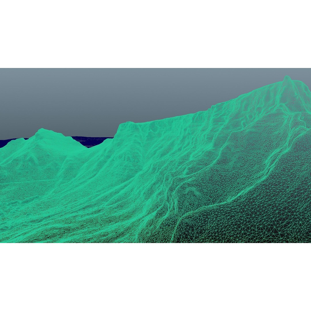 Cape Town Landscape 3D Model – Realistic Terrain, OBJ & Blender Formats - View 53