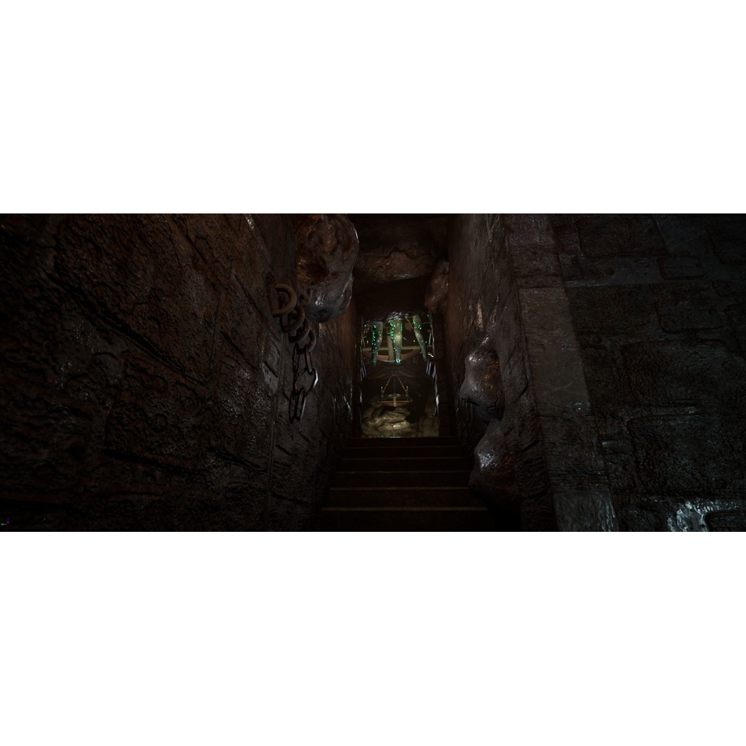HellCage Environment 3D Model – Low Poly Dungeon Asset, PBR, FBX - View 5