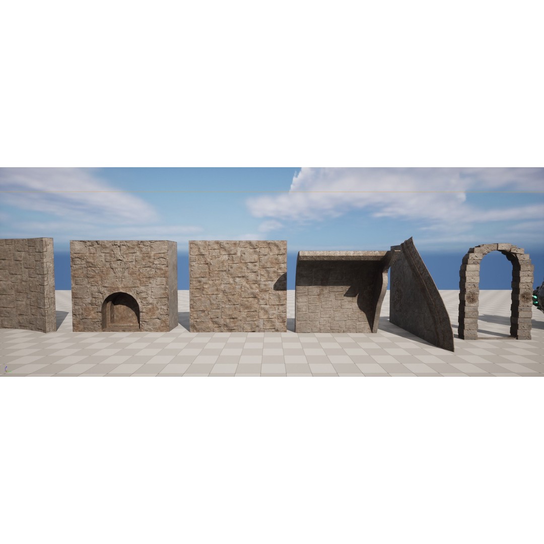 HellCage Environment 3D Model – Low Poly Dungeon Asset, PBR, FBX - View 8