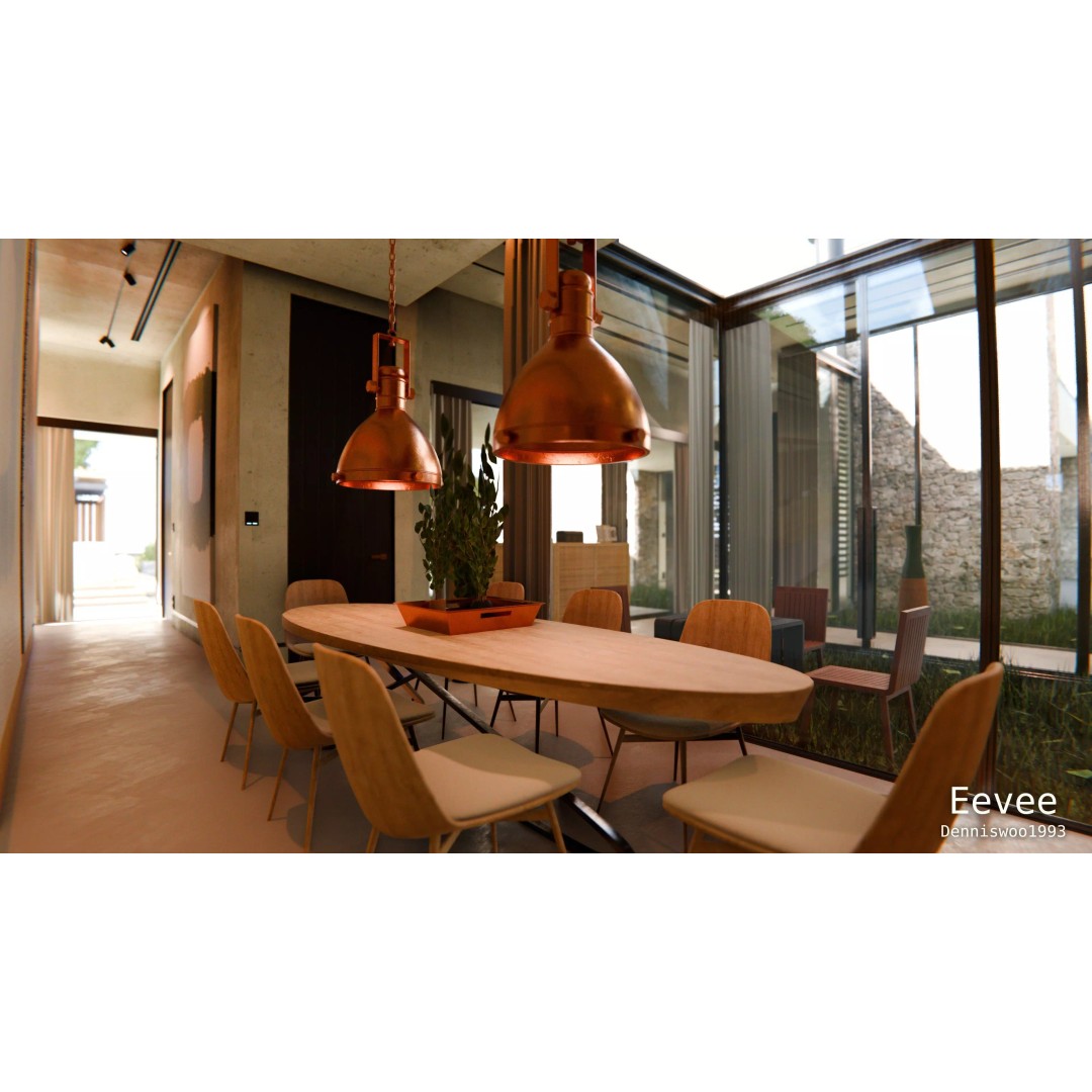 Modern Modular House 3D Model – Luxury Mansion for Blender - View 17