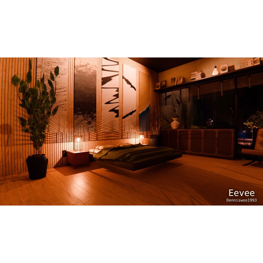 Modern Modular House 3D Model – Luxury Mansion for Blender - View 20