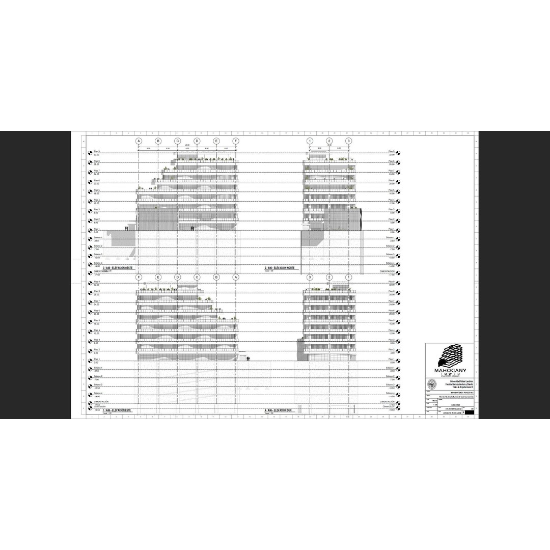 Modern Mixed-Use Residential Building 3D Model – Detailed Revit Architecture - View 15