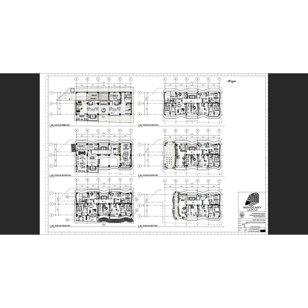 Modern Mixed-Use Residential Building 3D Model – Detailed Revit Architecture - View 18