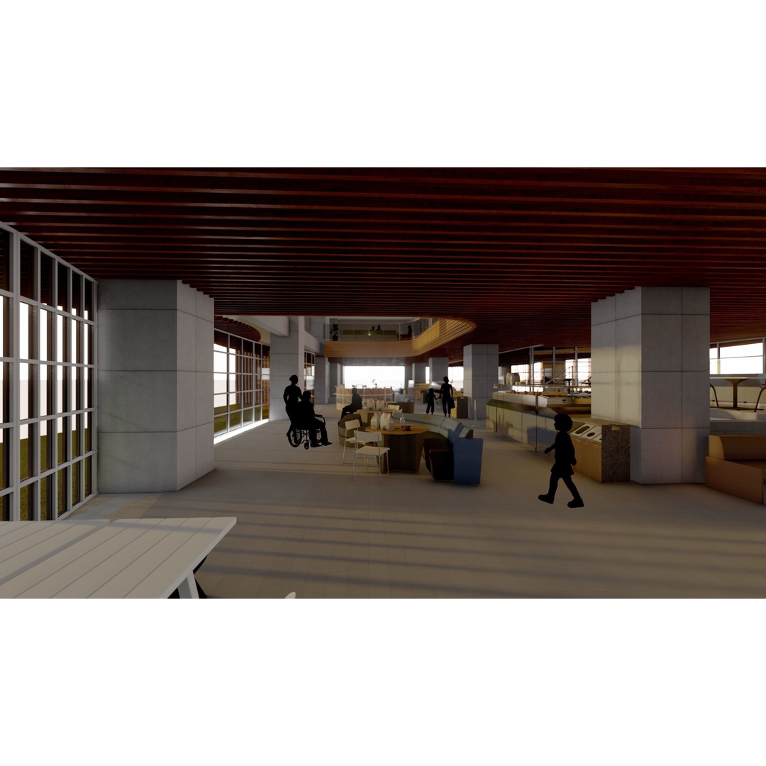 Modern Mixed-Use Residential Building 3D Model – Detailed Revit Architecture - View 26