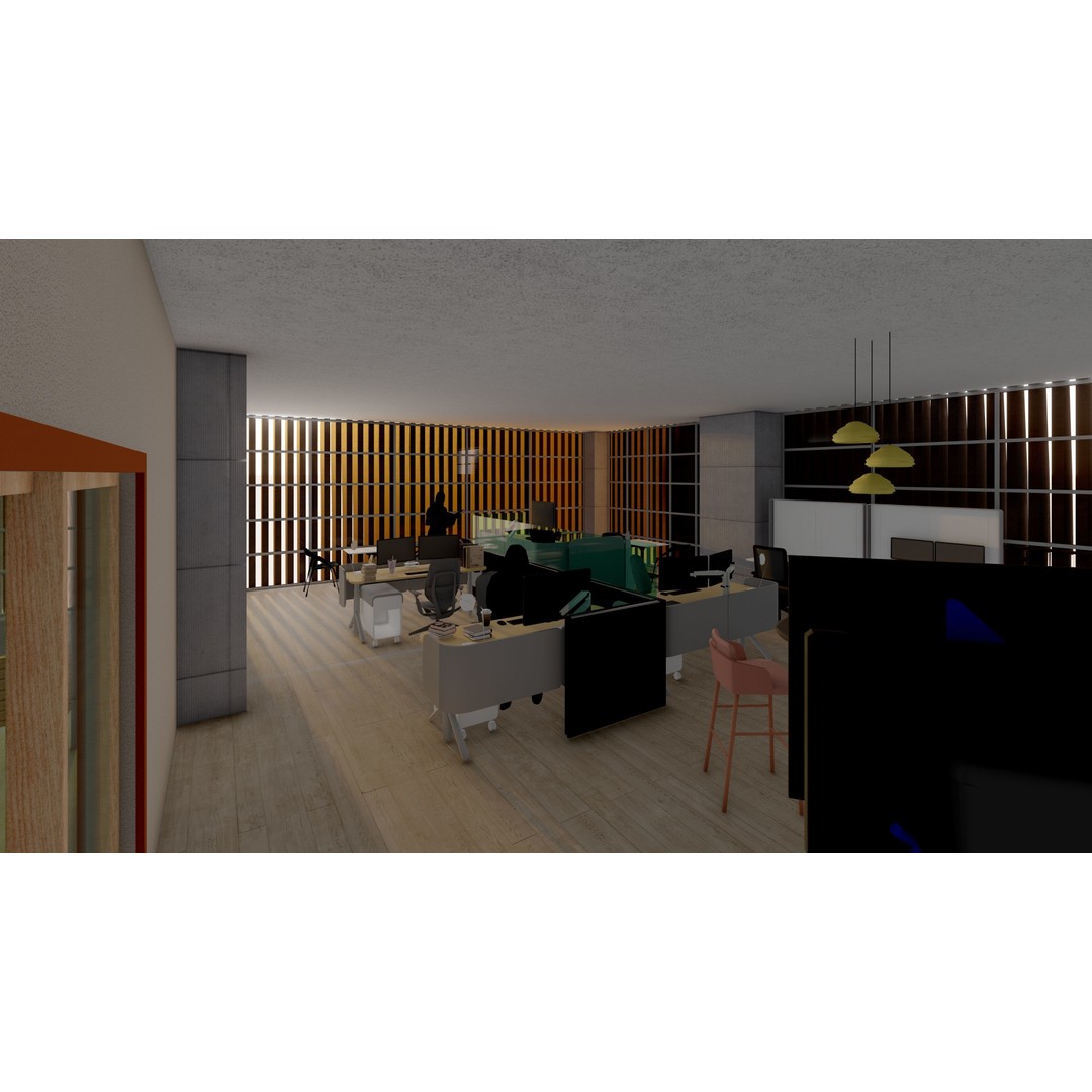 Modern Mixed-Use Residential Building 3D Model – Detailed Revit Architecture - View 28