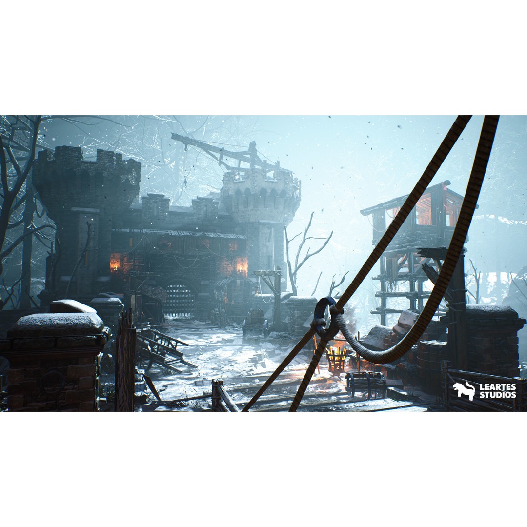 Siege of Ponthus Environment 3D Model – Low Poly Game Asset, FBX - View 11