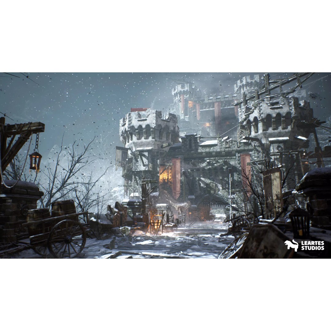 Siege of Ponthus Environment 3D Model – Low Poly Game Asset, FBX - View 2