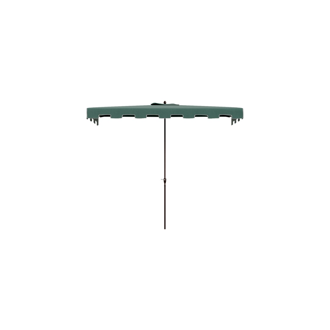 Classic Midcentury Rectangular Patio Umbrella 3D Model – Low Poly, FBX - View 11