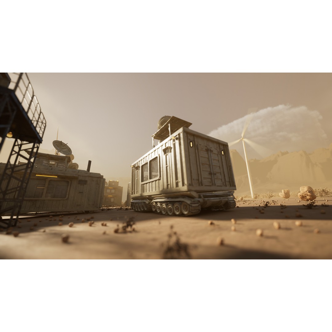 Modular Sci-Fi Container Pack 3D Model – Low Poly Game Asset, FBX - View 5