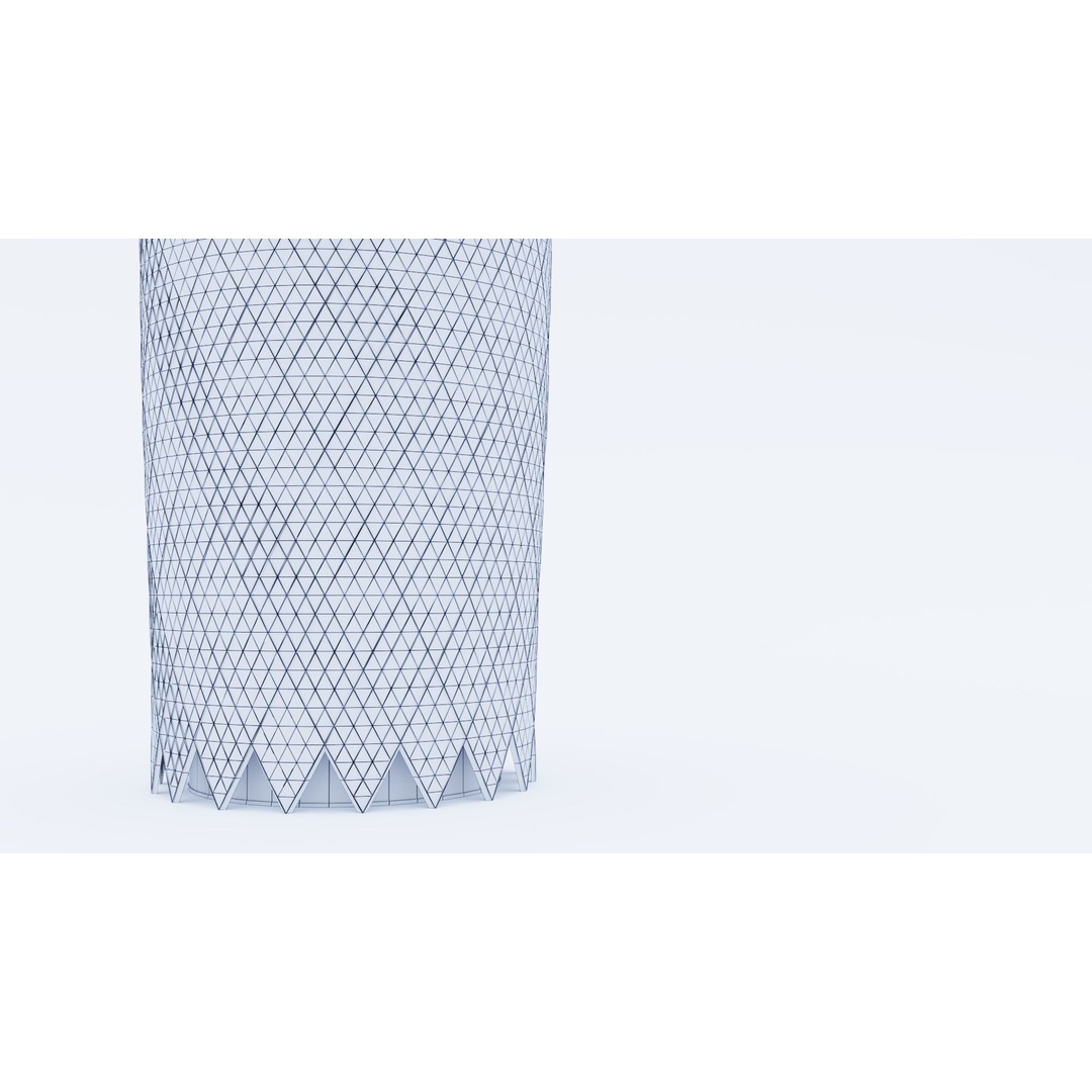 The Gherkin Skyscraper 3D Model – Detailed Urban Architecture, FBX