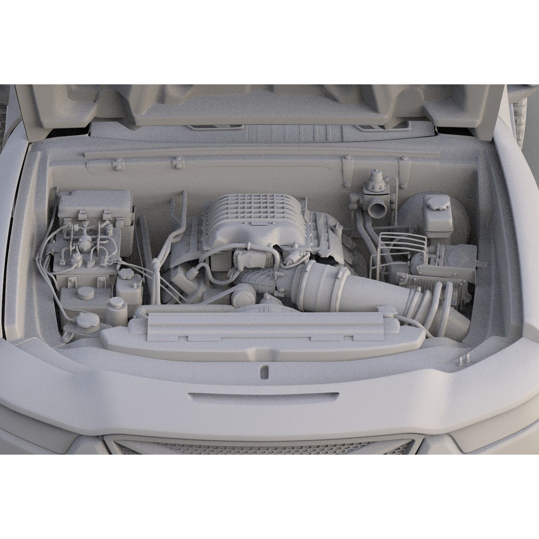 Rezvani Tank 2020 3D Model – High Poly SUV with HQ Interior, FBX & OBJ - View 38