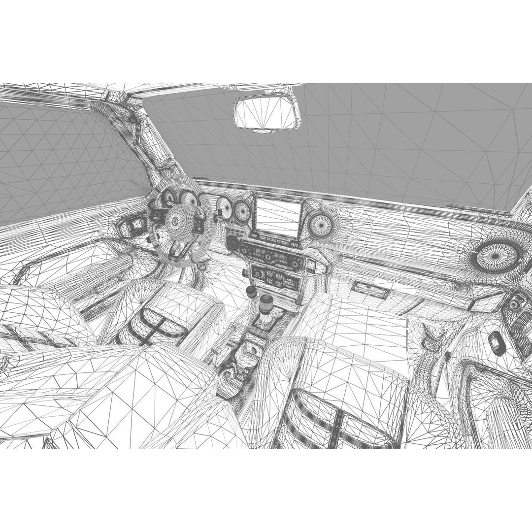 Rezvani Tank 2020 3D Model – High Poly SUV with HQ Interior, FBX & OBJ - View 47